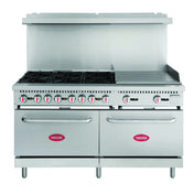 Hubert 97785 - Kratos® Gas Range, 60"W X 32-3/5"D X 60-2/5"H, Natural Gas