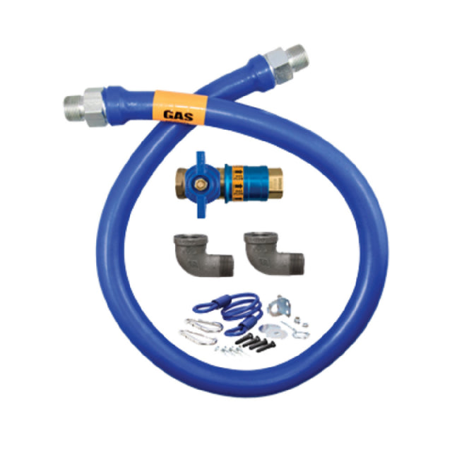 Dormont 16100KITCF48 Dormont Blue Hose™ Moveable Gas Connector Kit 1" Inside Dia.