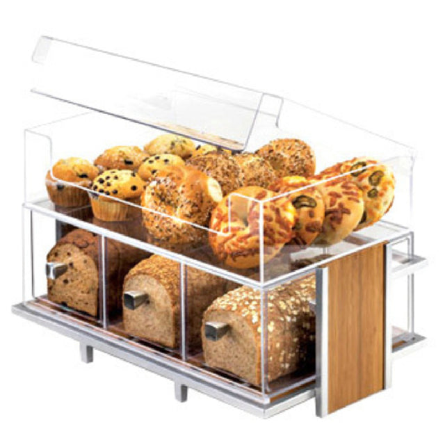 Cal Mil 1478 Eco Modern Display Bin Only 19"W X 13"D X 5"H With Cover