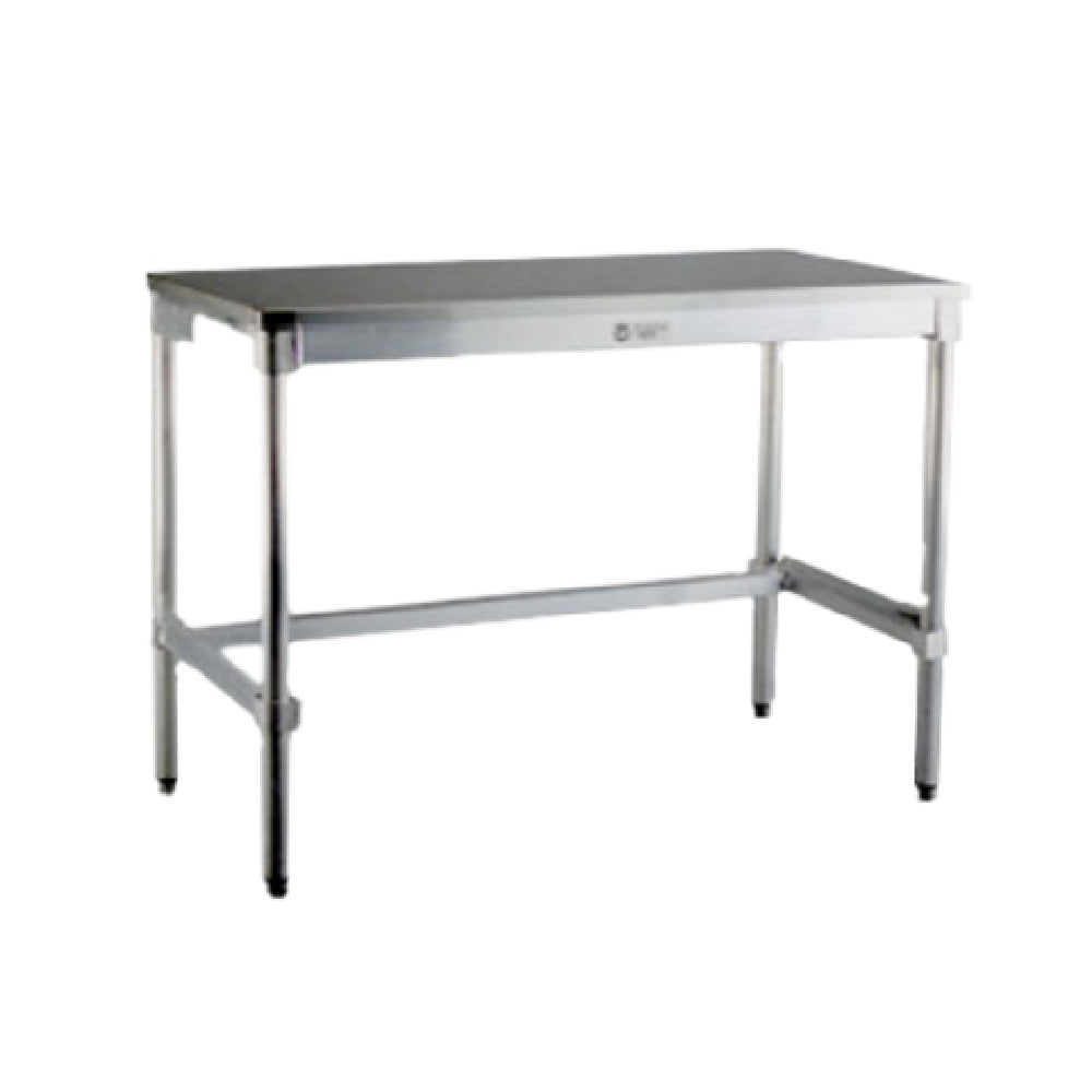 New Age Industrial 24SS84KD Work Table 84"W X 24"D Aluminum Construction