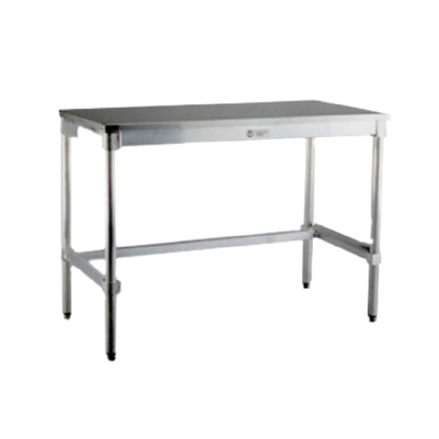 New Age Industrial 24SS96KD Work Table 96"W X 24"D Aluminum Construction