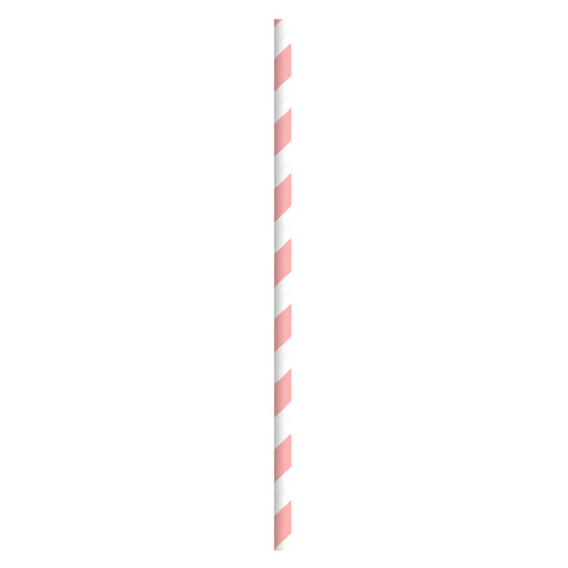 PacknWood 210CHP19PINKW - Eco Straws, 0.2" Dia. X 7.75"L, Coated With Beeswax