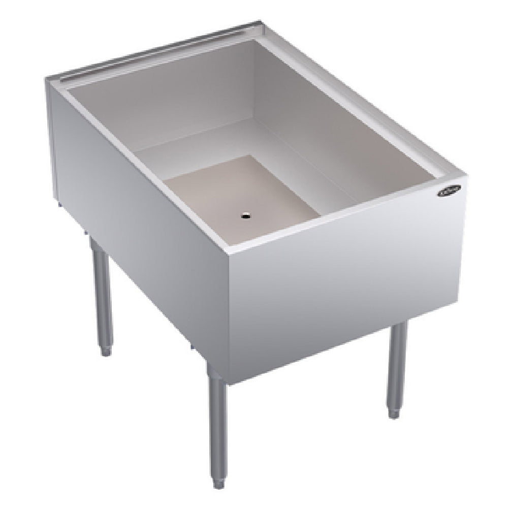 Krowne KRPT-2436 Royal Series Underbar Ice Bin/Cocktail Station Pass-thru 24"W X 35"D