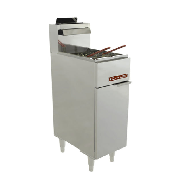 Coriat USA TURBO-TWIN-10-10-4Q - Fryer, Gas, Floor Model