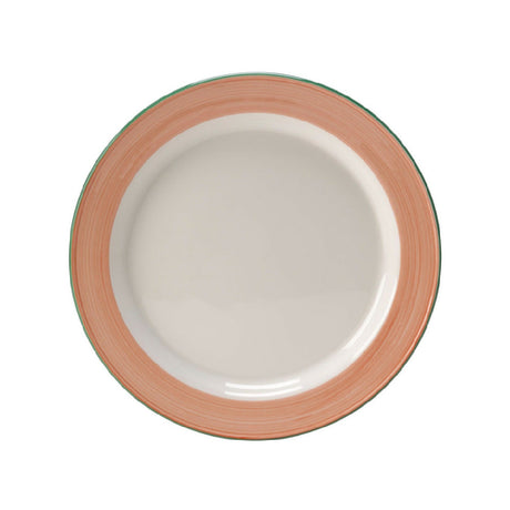 Steelite 15320211 Slimline Plate 9" Dia. Round Alumina Vitrified