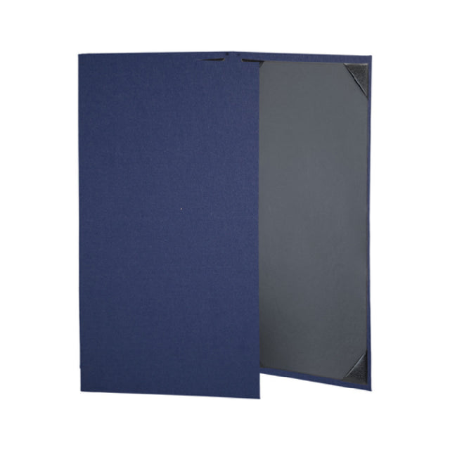 Risch LINEN-3V 8.5X14 Linen Hardback Menu Cover (specify Color) 8 1/2" X 14" Fold-Out