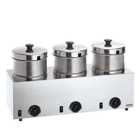 Server Products 85900 TRIPLE FS-4 PLUS TRIPLE SOUP WARMER Rethermalizing