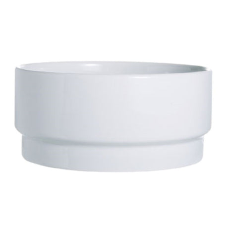 Arc Cardinal R0850 Arcoroc Candour Stack Bowl 16.75 Oz (D:5.13'') High Alumina Porcelain