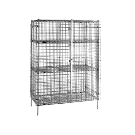 Metro SEC56S Super Erecta® Security Unit Stationary Stainless Steel Finish