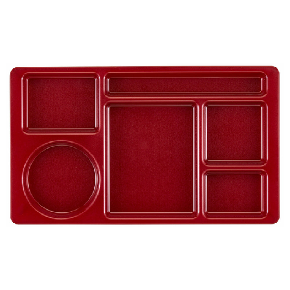 Cambro 915CW416 Camwear® 2 X 2 Compartment Tray 6-compartment Rectangular