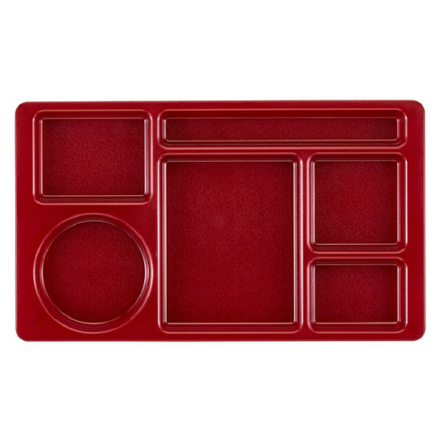 Cambro 915CW416 Camwear® 2 X 2 Compartment Tray 6-compartment Rectangular