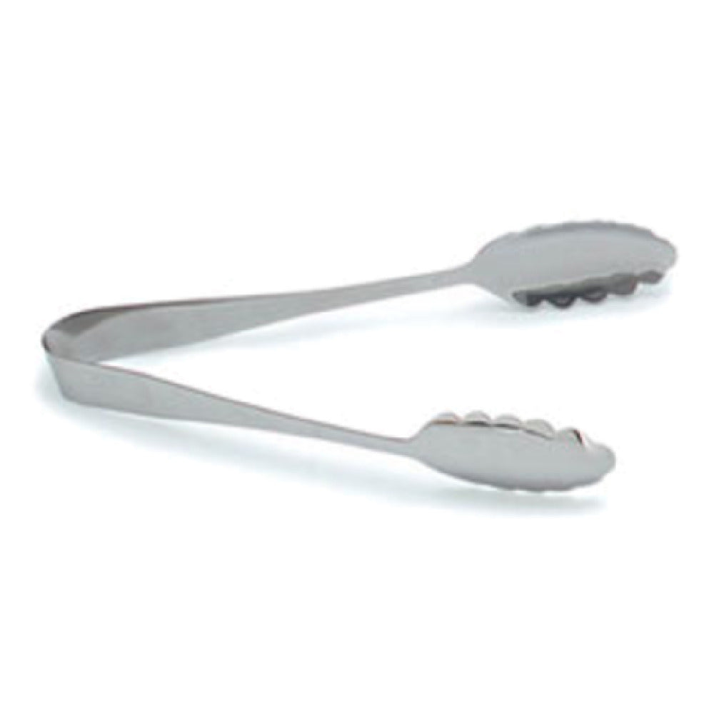 Carlisle 607683 Carlisle Scalloped Serving Tongs 10-1/2"L One-piece