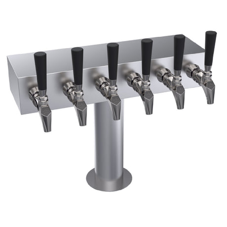 Krowne KTH-6S Krowne T-Head Tower Six Faucets Handles And Faucets Not Included