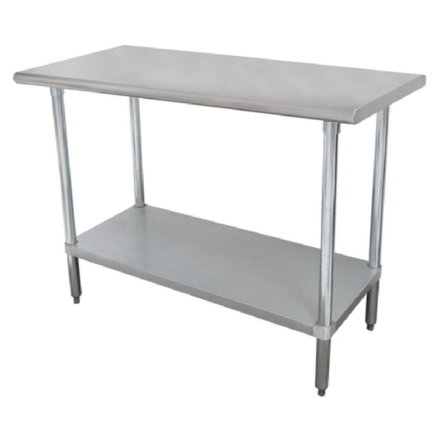 Advance Tabco MSLAG-303-X Special Value Work Table 36"W X 30"D 16 Gauge 304 Stainless Steel Top