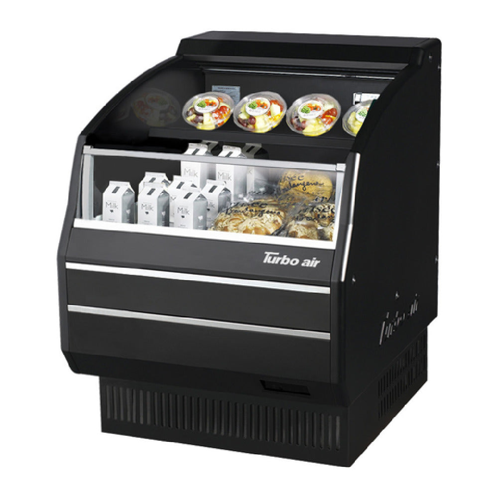 Turbo Air TOM-30LB-SP(-A)-N Horizontal Open Display Merchandiser Low-profile 5.1 Cu. Ft. Capacity