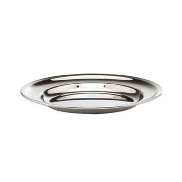 Bauscher Hepp 60.8904.3200 - Serving Platter, 12-9/16" Dia. (319mm), 18/10 Stainless Steel