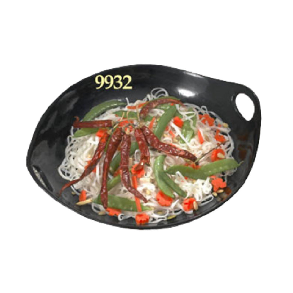 Bon Chef 9932SLATE - Chopstick Plate, 12-3/8" X 13-3/4", Sandstone