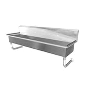 GSW USA ACE-MWS-1836 Multi Wash Hand Sink Wall Mount 36"W X 14" Front-to-back X 8" Deep Bowl