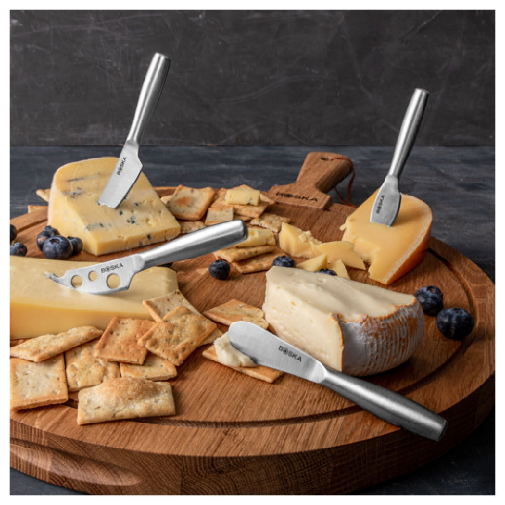 BOSKA 357610 - Boska Cheese Knife Set Mini Copenhagen, 5.7''W X 0.78''D X 0.39''H