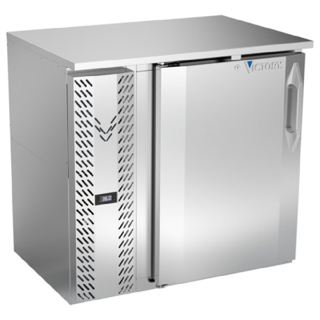 Victory VBBN36HC-F-S - Back Bar Refrigerator, Food Rated, One-section