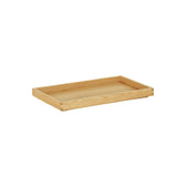 Cal Mil 23106-12201-21 Sydney Tray 12"W X 20"D X 1.5"H Oak