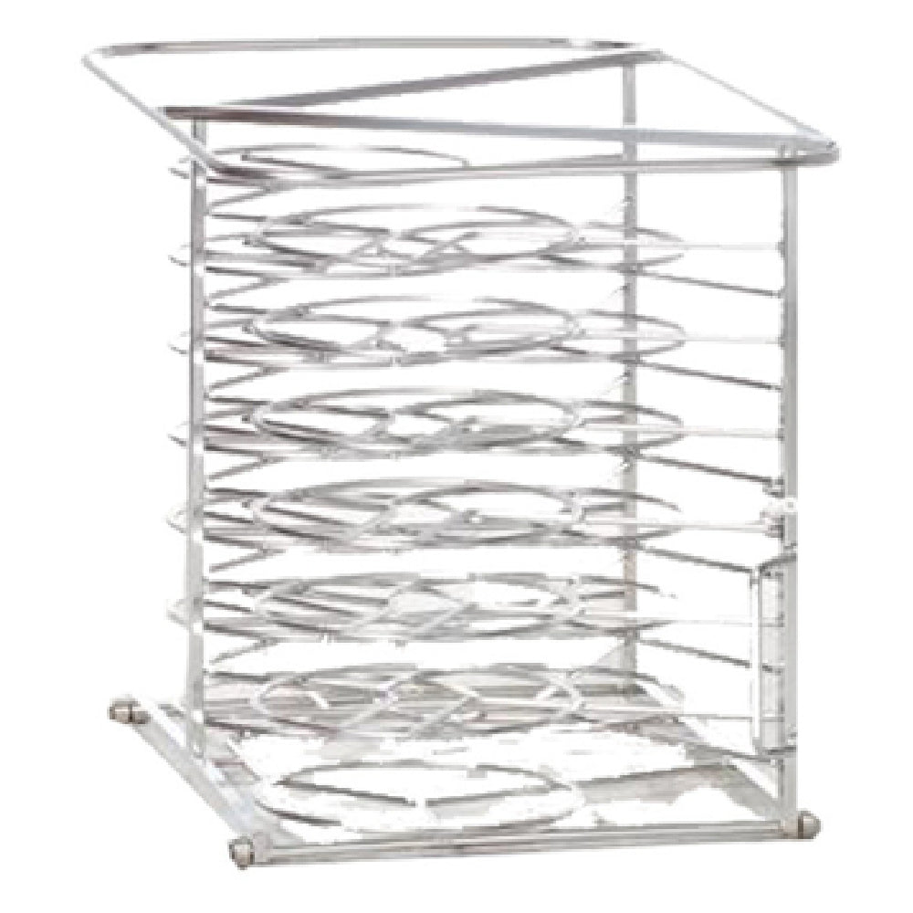 Rational 60.61.047 Mobile Plate Rack Holds Up To (20) 12-1/4" Size Plates For SCC 61/CMP 61 Series