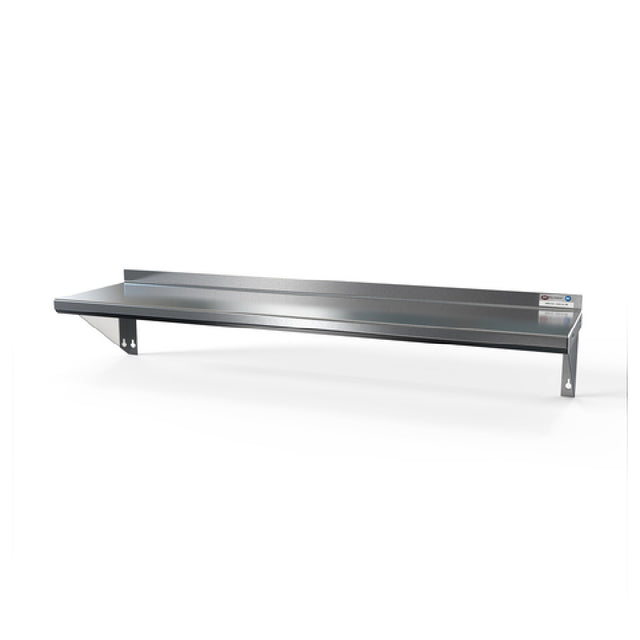 NBR Equipment WS-1648 Shelf Wall-mounted 48"W X 16"D X 13"H Overall Size