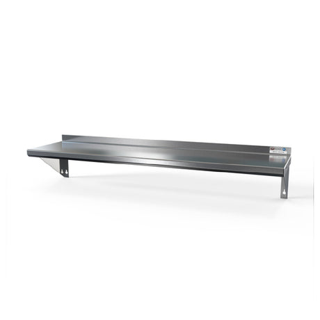 NBR Equipment WS-1684 Shelf Wall-mounted 84"W X 16"D X 13"H Overall Size