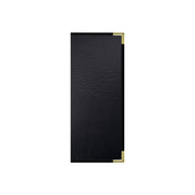 Risch SEV-4V 4.25X11 Seville Hardback Antibacterial/antimicrobial Faux-leather Menu Cover (specify Color)