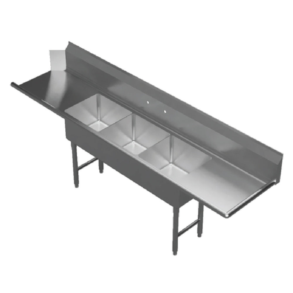 GSW USA DT18243D-R Soiled Dishtable Straight Design Right-to-left Operation