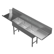 GSW USA DT18243D-R Soiled Dishtable Straight Design Right-to-left Operation