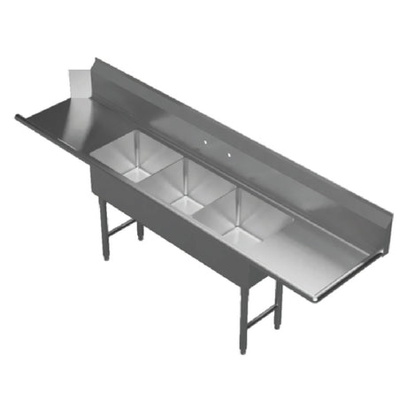 GSW USA DT18243D-R Soiled Dishtable Straight Design Right-to-left Operation