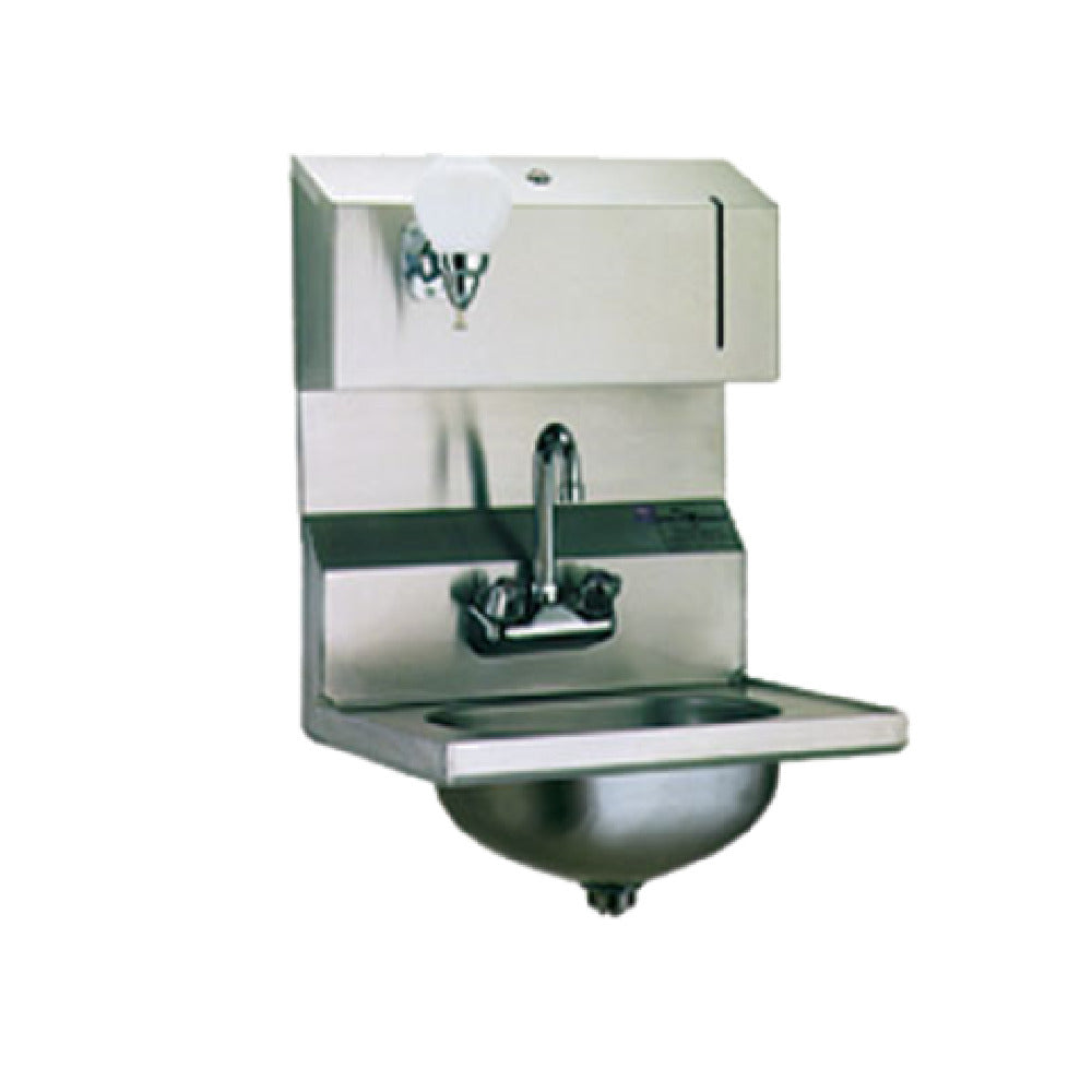 Eagle HSA-10-FDP Hand Sink Wall Mount 13-1/2" Wide X 9-3/4" Front-to-back X 6-3/4" Deep Bowl