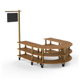 Steelite MGCMSA07BBXW - U Shape Station, 88.0" X 81.5" X 95.5", Modular