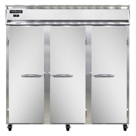 Continental Refrigerator 3FN Freezer Reach-in Three-section
