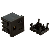 Franklin Machine Products 840-3164 Receptacle With Mounting Bracket Plastic