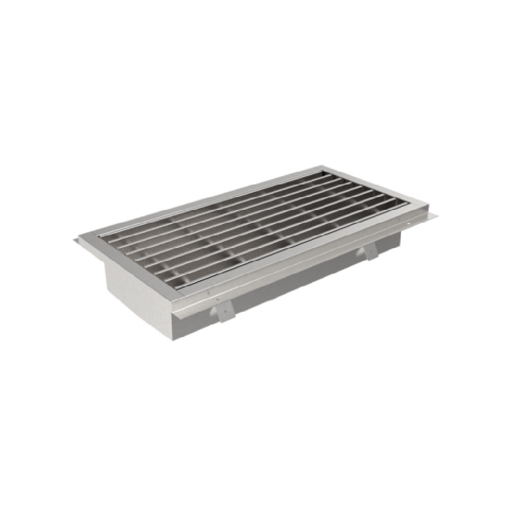 GSW USA FSD-1224 Floor Trough Drain 14"W X 26"D X 4-1/24"H Full