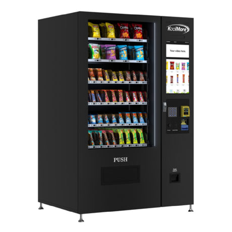 Koolmore KM-VMNT-50-BR Non-Refrigerated Snack Vending Machine 50"W X 34-2/5"D X 76-7/10"H