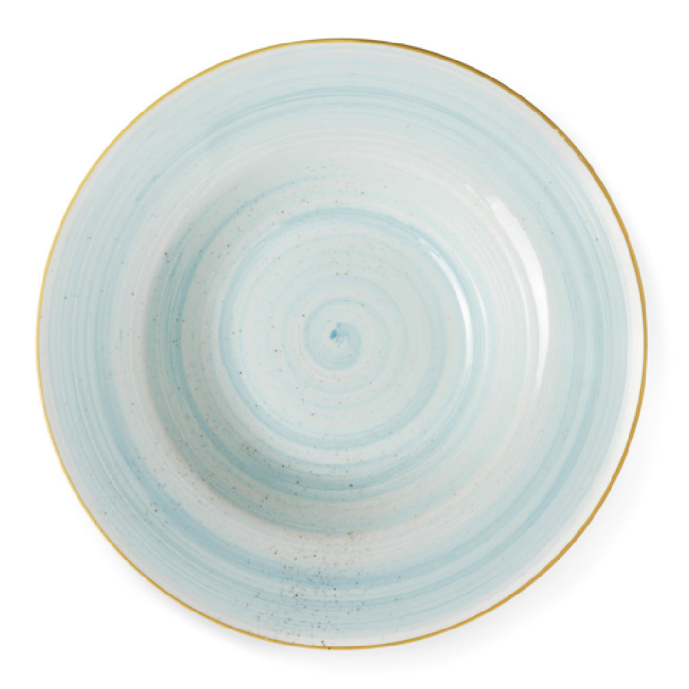 Bon Chef 2060006P-SB Tavola Deep Rim Plate 11.75" Dia. X 2.75"H Alumina Vitrified