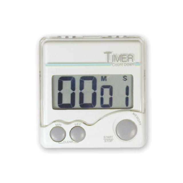 Admiral Craft SMT-199 Electronic Timer Magnetic Clip-on/countertop 2-1/2" Square