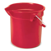 Rubbermaid FG261400RED - BRUTE® Bucket, 14 Quart, 12" Dia. X 11-1/4"H