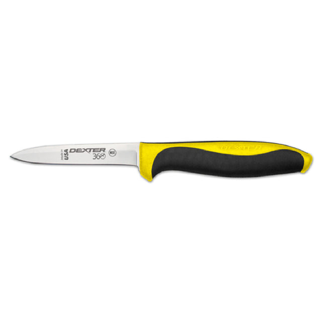 Dexter Russell 36000Y Dexter® 360™ (S360-3½Y-PCP ) Paring Knife 3½" Spear Point