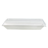 PacknWood 210ECODL2714 - Eco Plate Lid, For 210ECOD2724 & 210ECOD2614, Freezer Safe