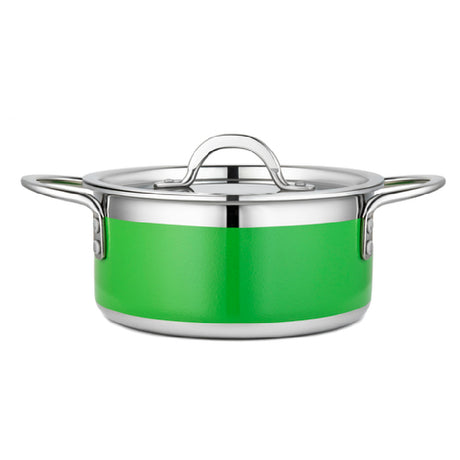 Bon Chef 71300-CF2-L Country French X Pot 2 Qt. 9 Oz. 7-3/4" Dia. X 3-1/2"H