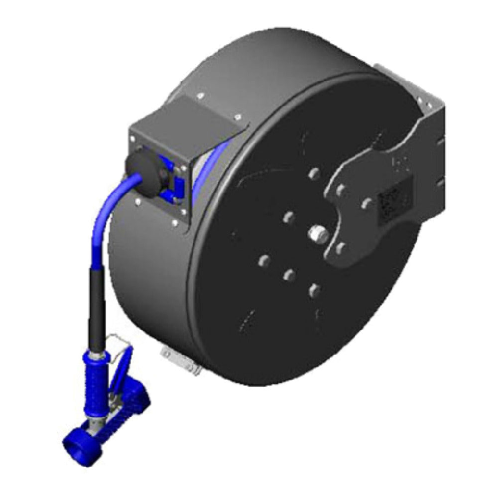 T&S Brass B-7242-C05 Hose Reel System Enclosed 3/8" X 50' Hose With Stainless Steel Front Trigger Spray Valve (with A 5/16" Orifice)