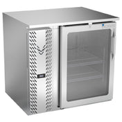 Victory VBB36HC-FG-S - Back Bar Refrigerator, Food Rated, One-section