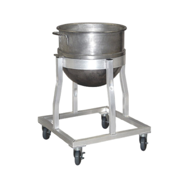 New Age Industrial 98737 Mixing Bowl Dolly 29-3/8" X 29-3/8" X 30-3/8"H Aluminum Construction