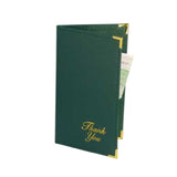 Menu Solutions CP670 A Check Presenter Double Panel Holds Check 4-3/4" X 8-3/4"