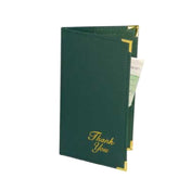 Menu Solutions CP670 A Check Presenter Double Panel Holds Check 4-3/4" X 8-3/4"