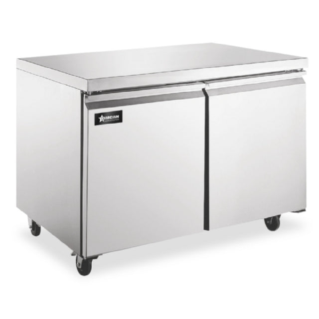 Omcan 50103 (FR-CN-0008-HC) Under Counter Freezer Reach In Two-section